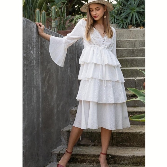 POL Magnolia Blooms Dress NEW - Picture 8 of 13